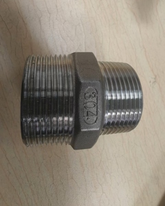 Male thread connector, DN32-DN40, SST